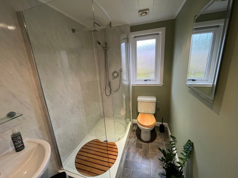 The shower room